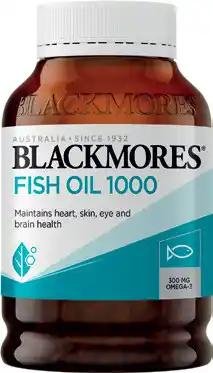 Discount Drug Stores Blackmores Fish Oil 1000mg 400 Capsules offer