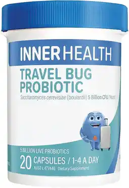 Discount Drug Stores Inner Health Travel Bug Probiotic offer