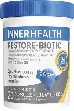 Discount Drug Stores Inner Health Restore-Biotic offer