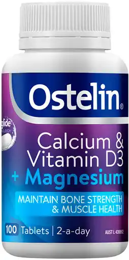 Discount Drug Stores Ostelin Calcium & Vitamin D3 + Magnesium offer