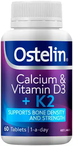 Discount Drug Stores Ostelin Calcium & Vitamin D3 + K2 offer