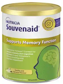 Discount Drug Stores Nutricia Souvenaid Vanilla & Banana Flavour Powder offer