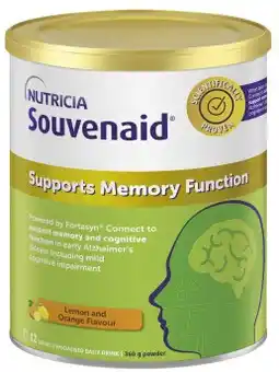 Discount Drug Stores Nutricia Souvenaid Lemon & Orange Flavour Powder offer