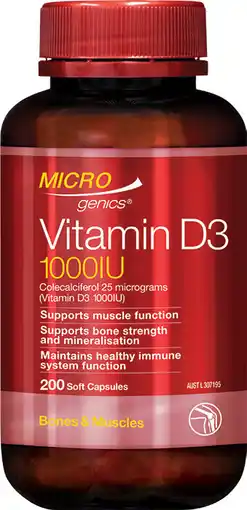 Discount Drug Stores Microgenics Vitamin D3 1000IU offer