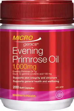 Discount Drug Stores Microgenics Evening Primrose Oil offer