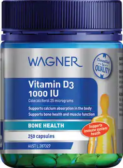 Discount Drug Stores Repeat Wagner Vitamin D3 1000IU offer