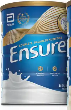 Discount Drug Stores Ensure Neutral Flavour Supplement Powders offer