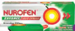 Discount Drug Stores Nurofen Zavance 40 Liquid Capsules offer