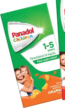 Discount Drug Stores Panadol Children 1-5 Years Orange offer