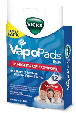Discount Drug Stores Vicks VapoPads Refills offer