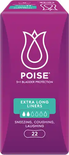 Discount Drug Stores Poise Extra Long Liners offer