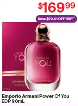 Discount Drug Stores Emporio Armani Power Of You EDP offer