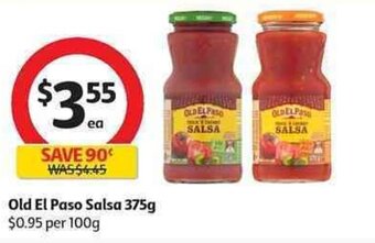 Coles Old el paso salsa offer