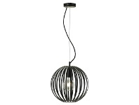 Midori Metal Pendant Light, 30cm, Black