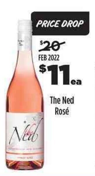 Coles The ned rosé offer