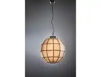 LivingStyles Apollo Metal & Glass Pendant Light offer