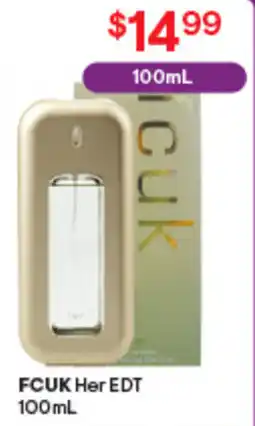 Discount Drug Stores FCUK Her EDT offer