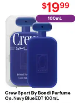 Discount Drug Stores Crew Sport By Bondi Perfume Co Navy Blue EDT offer