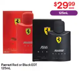 Discount Drug Stores Ferrari Red or Black EDT offer