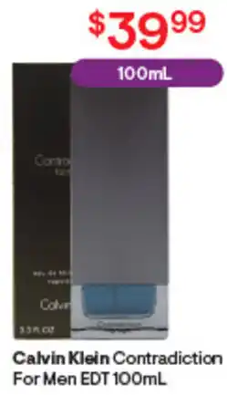 Discount Drug Stores Calvin Klein Contradiction For Men EDT offer