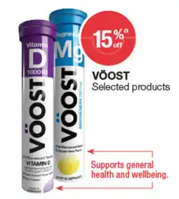 Pharmacist Advice Vöost offer
