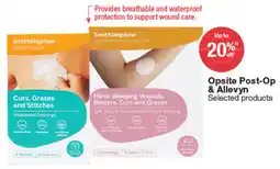 Pharmacist Advice Opsite Post Op & Allevyn offer