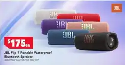 Harvey Norman JBL Flip 7 Portable Waterproof Bluetooth Speaker offer