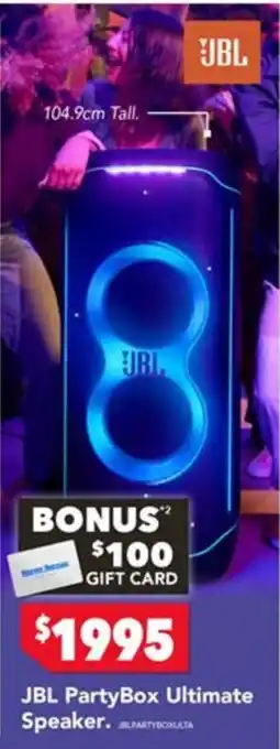 JBL PartyBox Ultimate Speaker