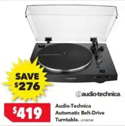 Harvey Norman Audio-Technica Automatic Belt-Drive Turntable offer