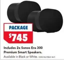Harvey Norman Sonos Era 300 Premium Smart Speakers offer