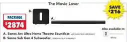 Harvey Norman Sonos Arc Ultra Home Theatre Soundbar offer