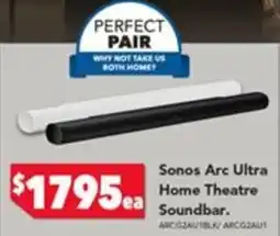 Harvey Norman Sonos Arc Ultra Home Theatre Soundbar offer
