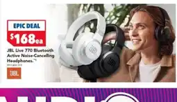 Harvey Norman JBL Live 770 Bluetooth Active Noise-Cancelling Headphones offer