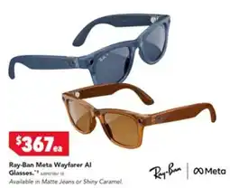 Harvey Norman Ray-Ban Meta Wayfarer AI Glasses offer