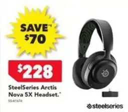 Harvey Norman SteelSeries Arctis Nova 5X Headset offer