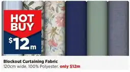 Spotlight Blockout Curtaining Fabric offer