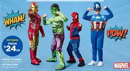 Spotlight MARVEL Costumes offer