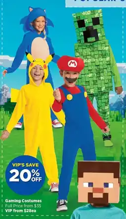 Spotlight Gaming Costumes offer