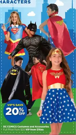 Spotlight DC Comics Costumes and Accessories offer