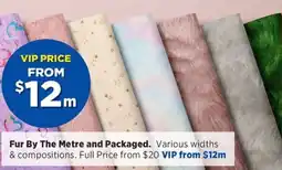 Spotlight Fur By The Metre offer