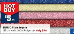 Spotlight SEMCO Plain Sequin offer