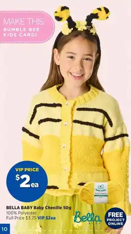 Spotlight Bella Baby Baby Chenille offer