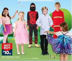 Spotlight Party Creator Kids Costumes offer