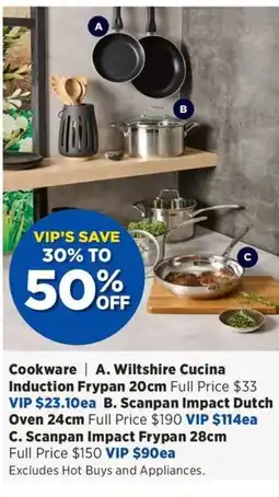 Spotlight Wiltshire Cucina Induction Frypan offer