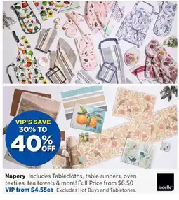Spotlight Napery offer