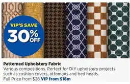 Spotlight Patterned Upholstery Fabric offer