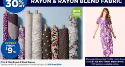 Spotlight Print & Plain Rayon & Blend Rayons offer