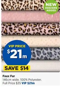 Spotlight Faux Fur offer