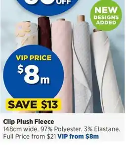 Spotlight Clip Plush Fleece offer