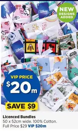 Spotlight Licenced Bundles offer